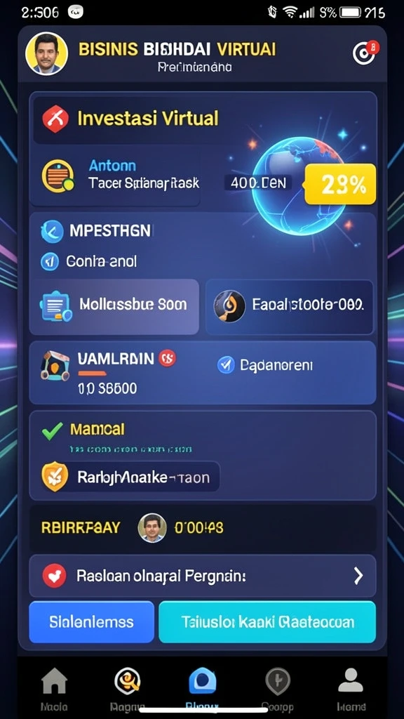 Profil pemain dan statistik permainan Anda.
