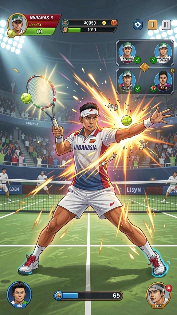 Tangkapan layar dari level awal permainan 77RP.
