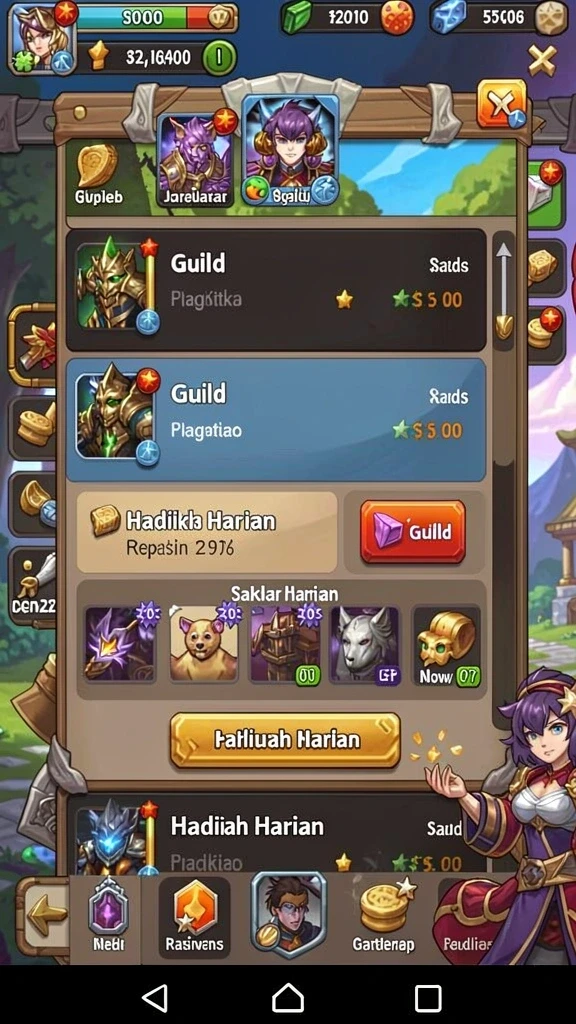 Tangkapan layar yang menunjukkan mode multiplayer 77RP.