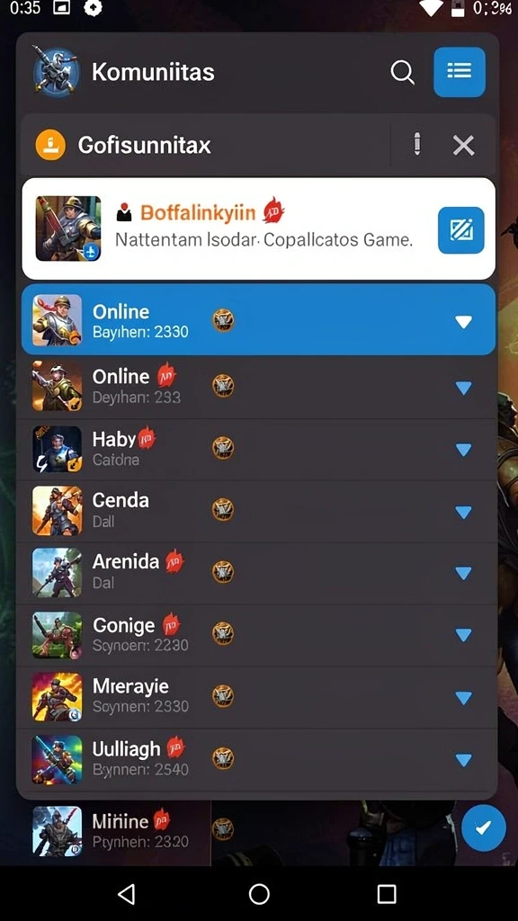 Mode multiplayer yang seru dan kompetitif.