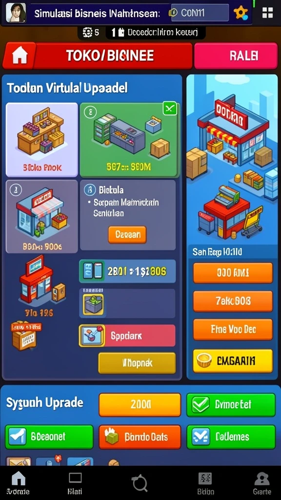 Karakter yang beragam dan unik.