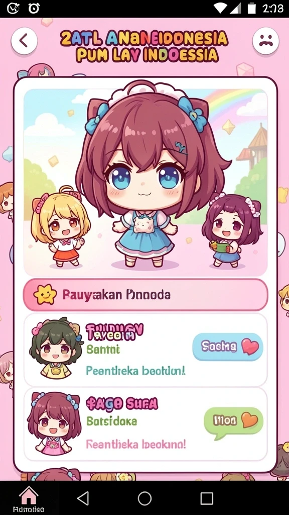 Desain kartu domino yang unik dan mudah dikenali.