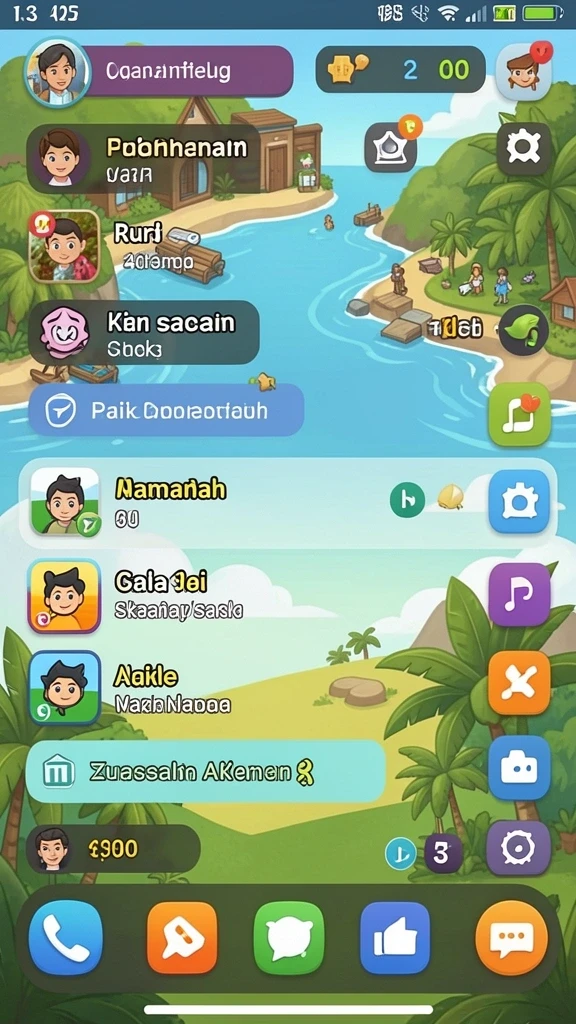 Tampilan awal yang menarik dan intuitif.
