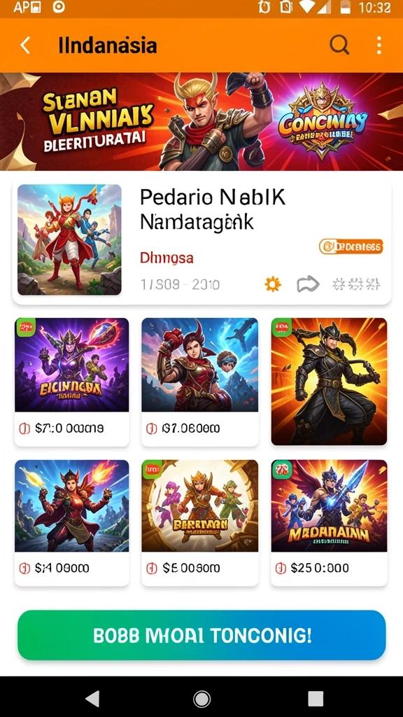 Tampilan antarmuka utama COLOKSGP yang menarik.