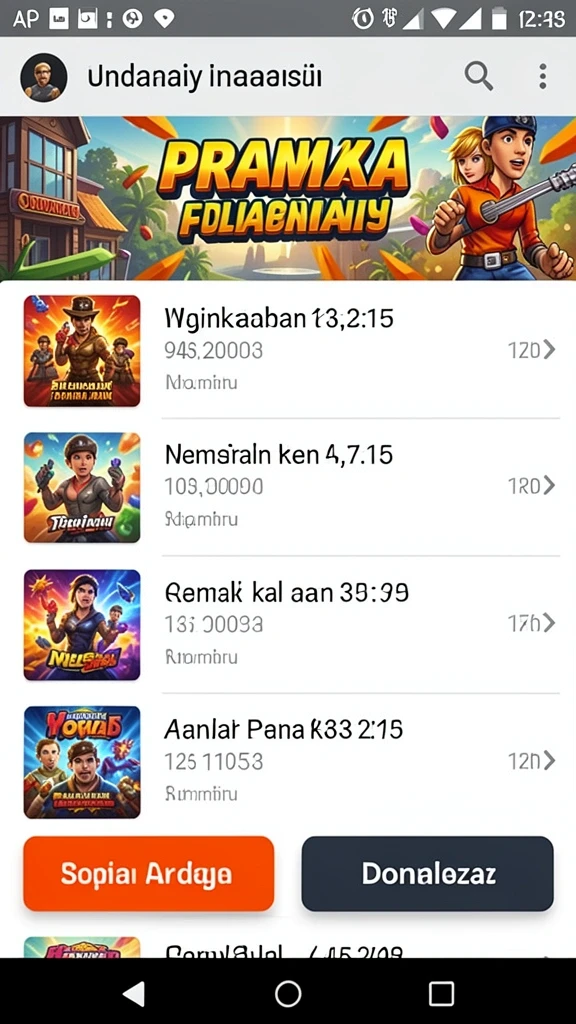 Berbagai tantangan seru dalam setiap level permainan.