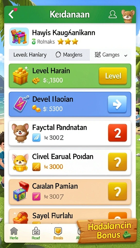 Fitur multiplayer yang memungkinkan bertanding dengan pemain lain.