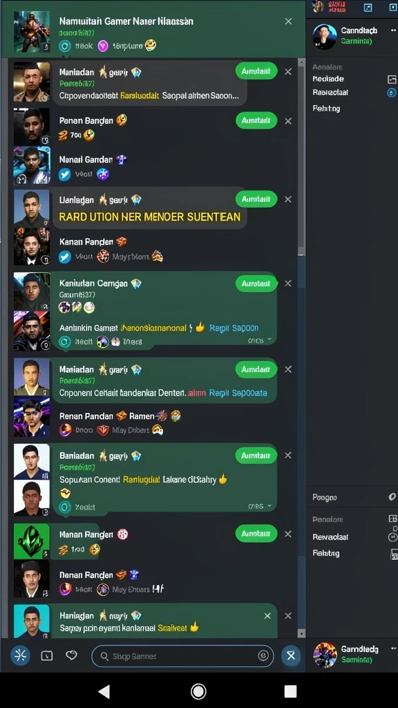 Karakter baru yang diperkenalkan dalam pembaruan terbaru.