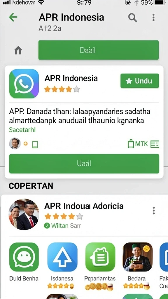 Tampilan antarmuka yang ramah pengguna.