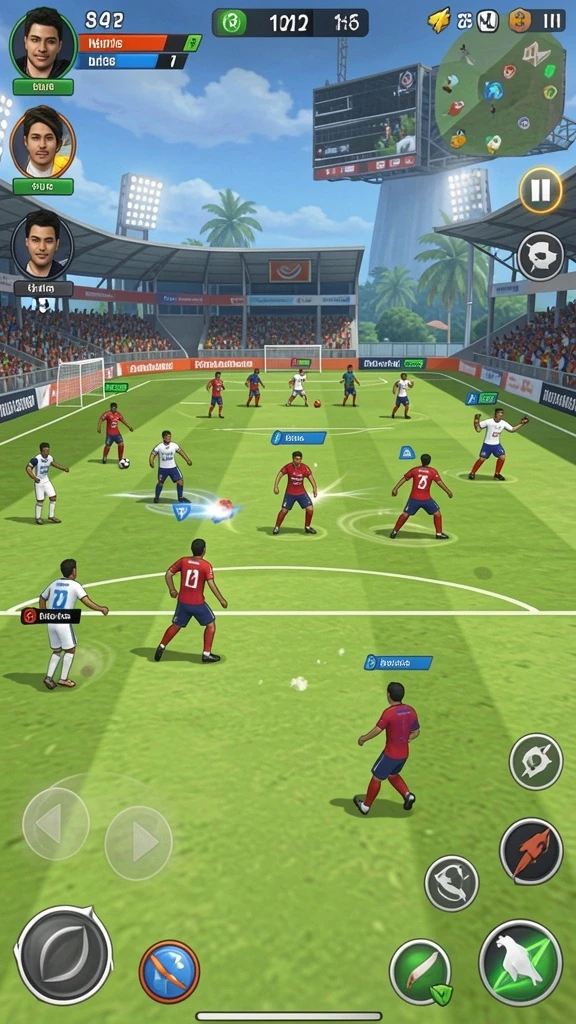 Screenshot menunjukkan grafis berkualitas tinggi.