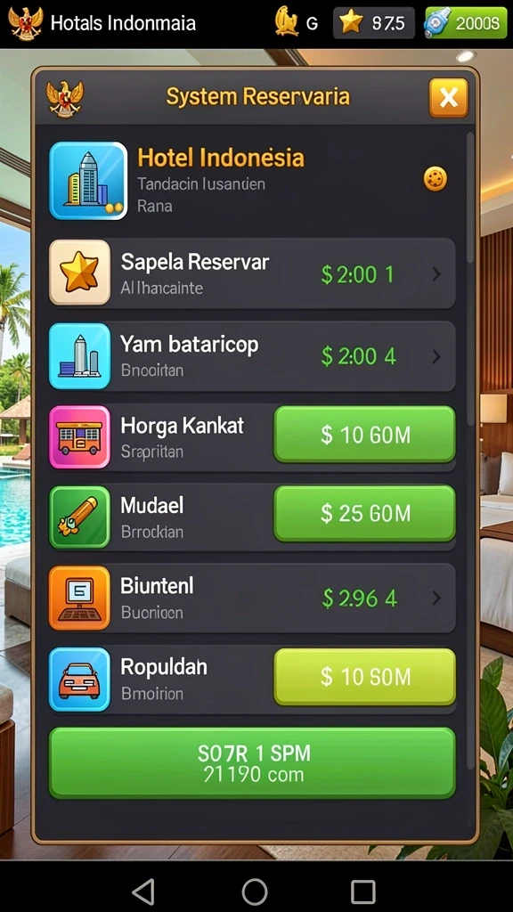 Karakter unik yang bisa dikustomisasi.