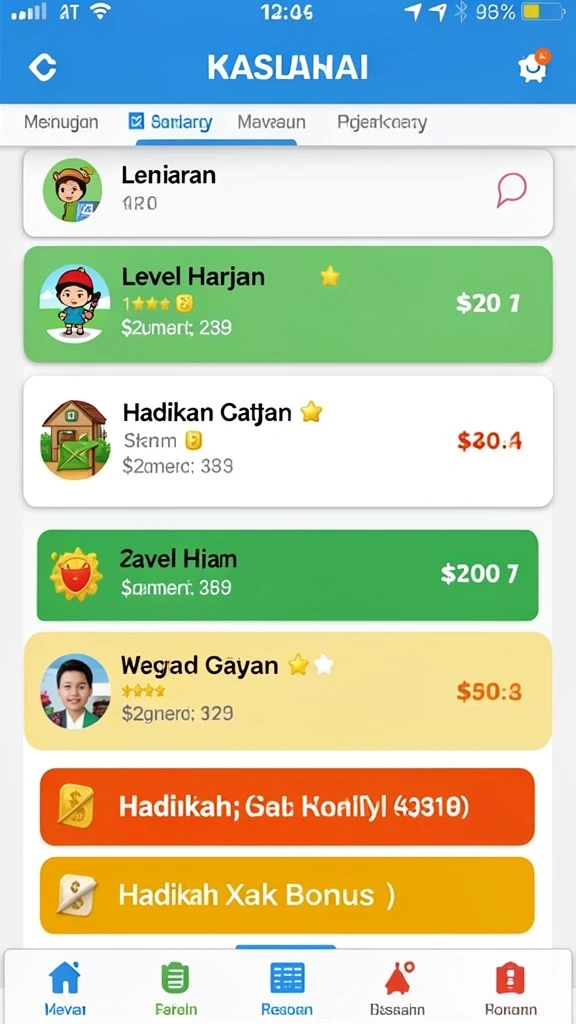 Karakter unik dengan kemampuan spesial dalam permainan.