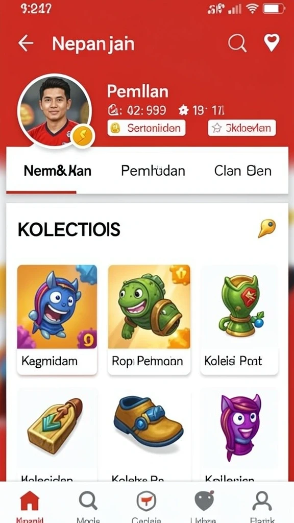 Tampilan awal aplikasi IDROK yang menarik.
