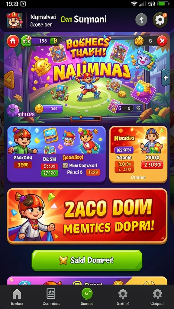 Beragam permainan slot yang siap menghibur pemain.