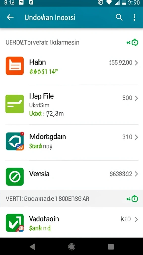 Tampilan antarmuka pengguna yang menarik dan mudah digunakan.