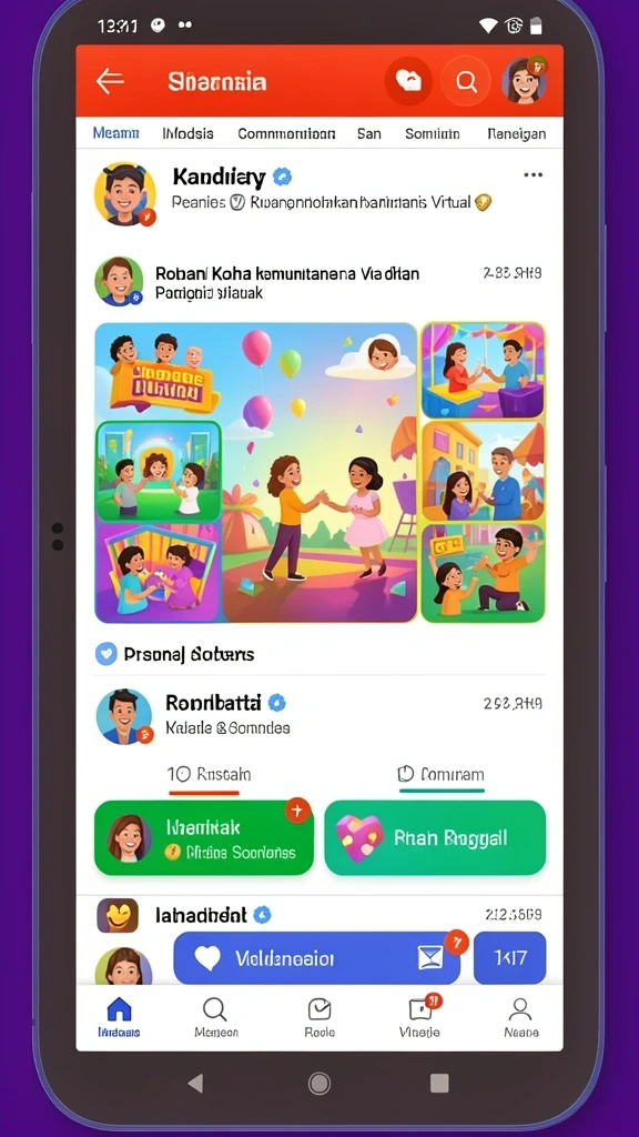Tampilan antarmuka yang user-friendly.