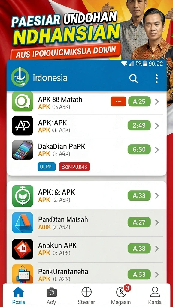 Gambaran indah dari pemandangan dunia dalam game.