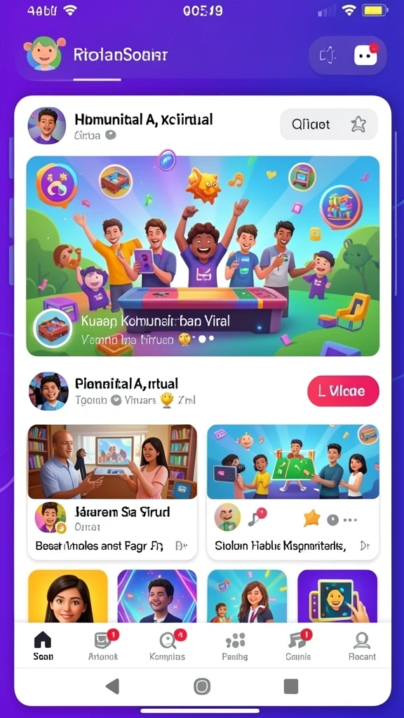 Screenshot menyoroti fitur multiplayer yang mengasyikkan.