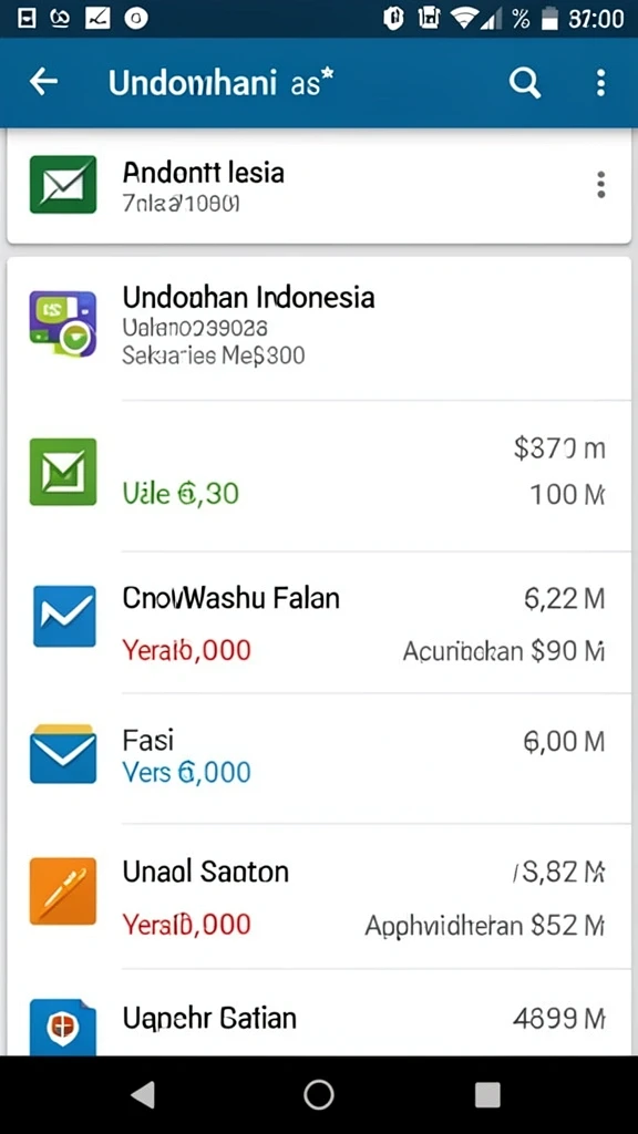 Tampilan antarmuka pengguna yang menarik dan mudah digunakan.