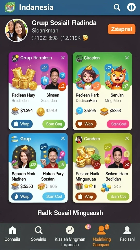 Screenshot menunjukkan karakter utama dalam aksi.