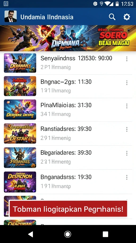 Misi menantang dengan berbagai rintangan seru.
