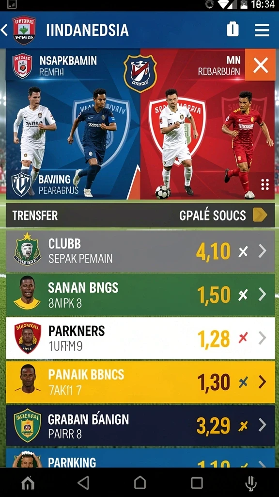 Tampilan menu utama yang memudahkan navigasi.