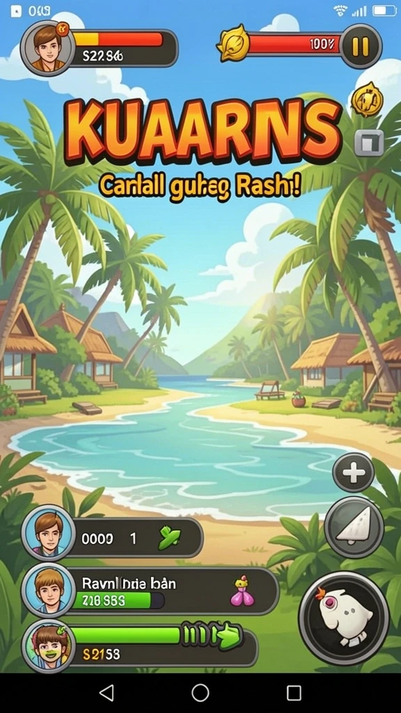 Tangkapan layar menampilkan karakter baru dengan desain menarik.