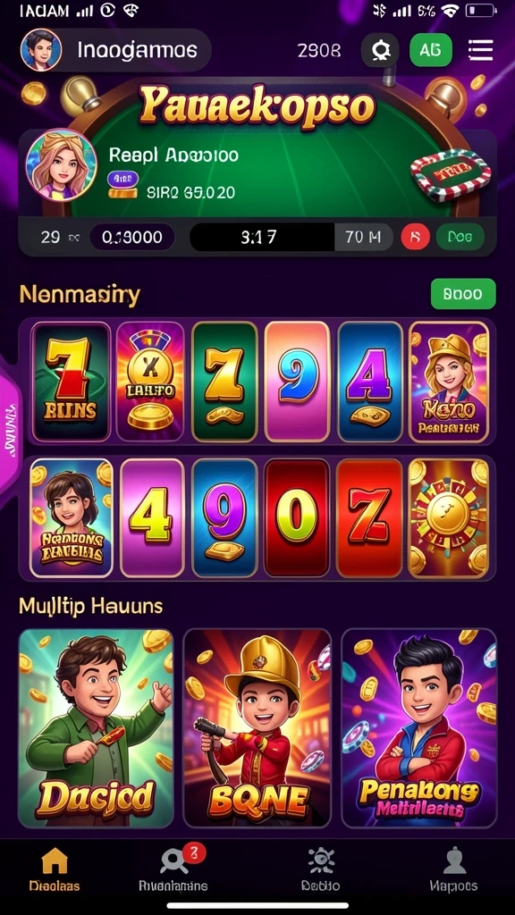 Tampilan awal RPYYY dengan karakter menakjubkan.