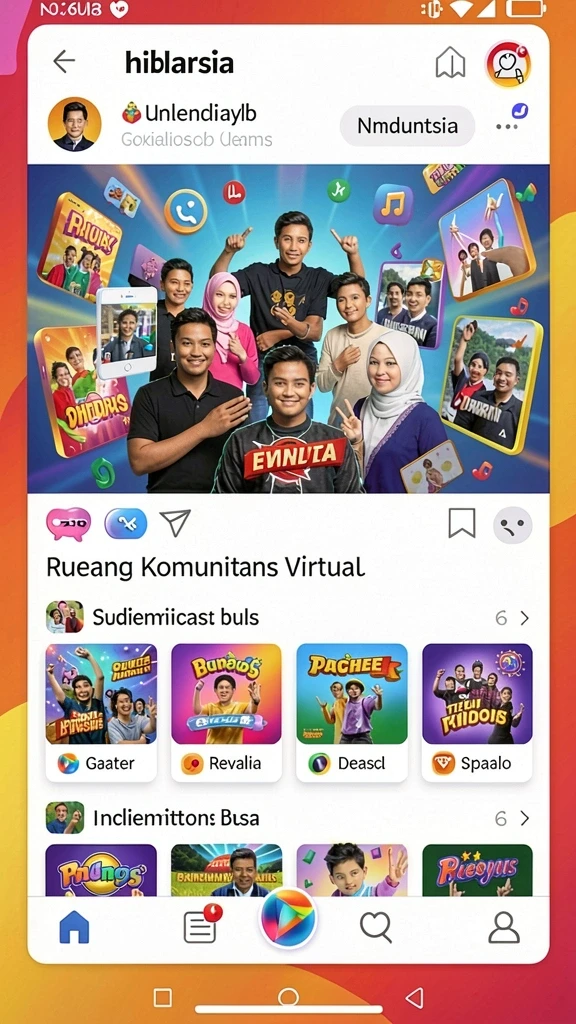 Tampilan utama aplikasi SIA777 yang menarik.