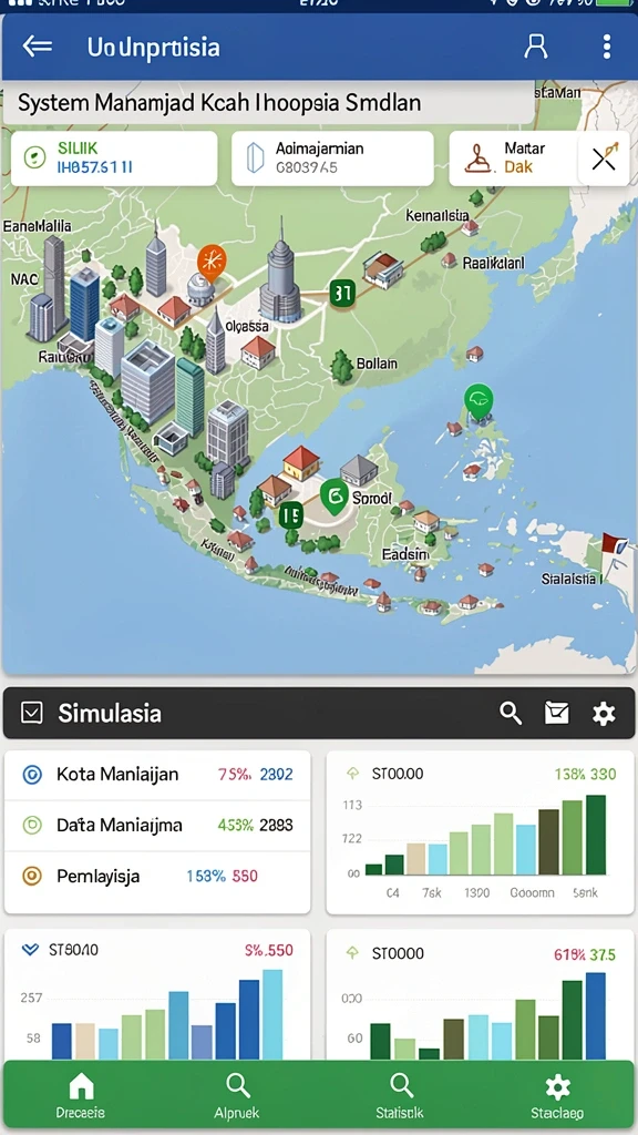 Tampilan awal yang menarik dan intuitif.