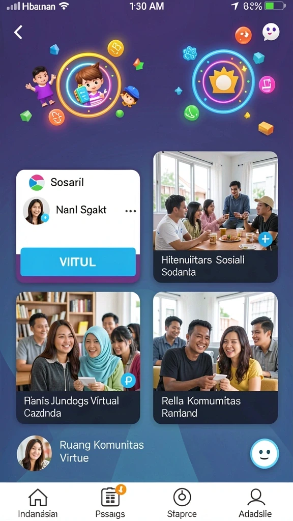 Mode multiplayer untuk bersaing dengan teman.