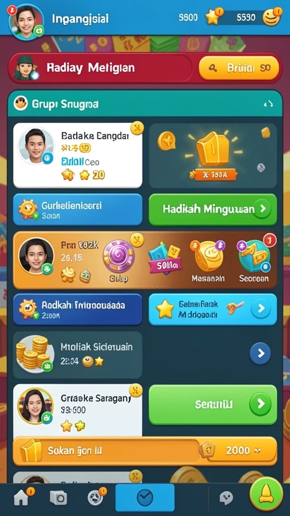 Komunitas aktif yang mendukung interaksi.