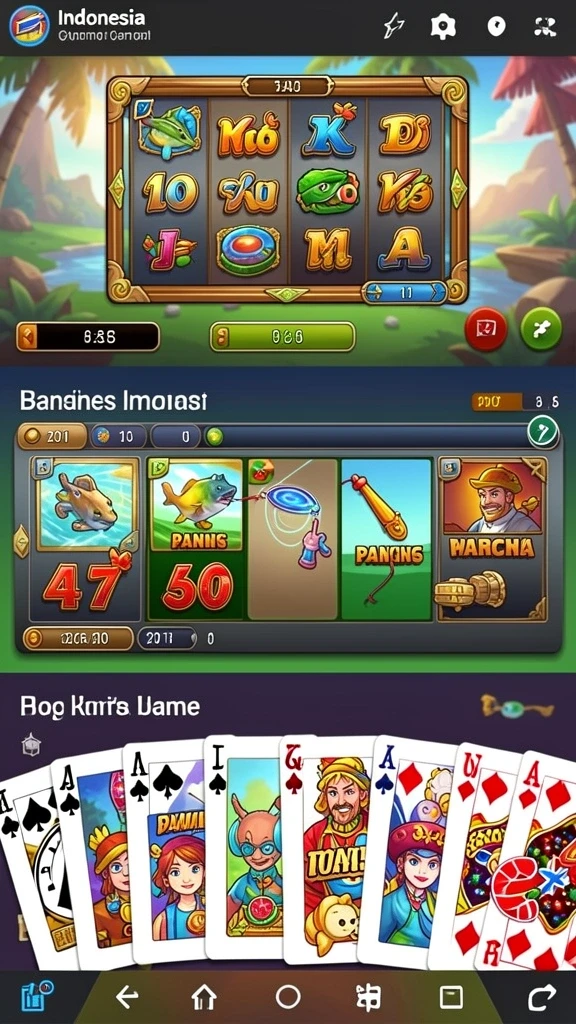 Level menantang dengan berbagai rintangan seru.